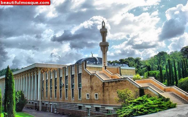 Rome Grand Mosque Fullview
